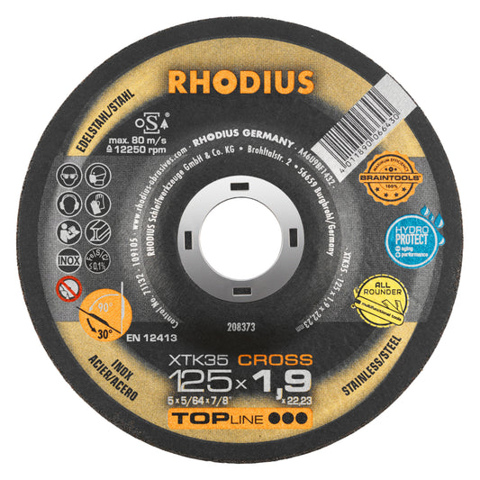 Rhodius Trenn- und Schruppscheibe XTK35 Cross 208373