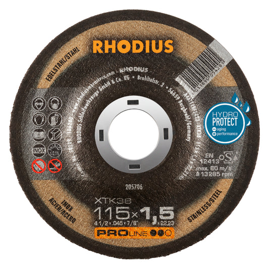 Rhodius XTK 38 Trennscheibe Ø 115 x 1,5 mm