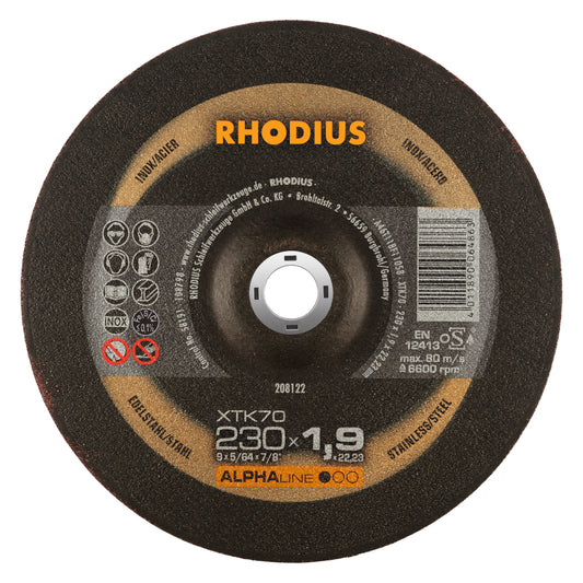 Rhodius XTK 70 Trennscheibe Ø 230 x 1,9 mm