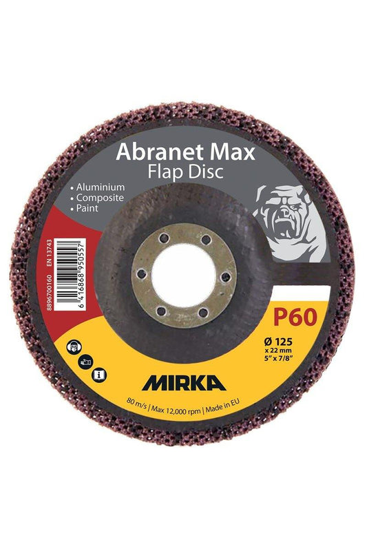 Mirka Abranet Max Flap Disc 125mm Fächerschleifscheibe - Schleiftitan.de