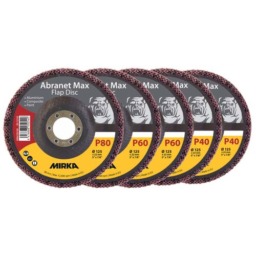 Mirka Abranet Max Flap Disc 125 mm - Testpaket